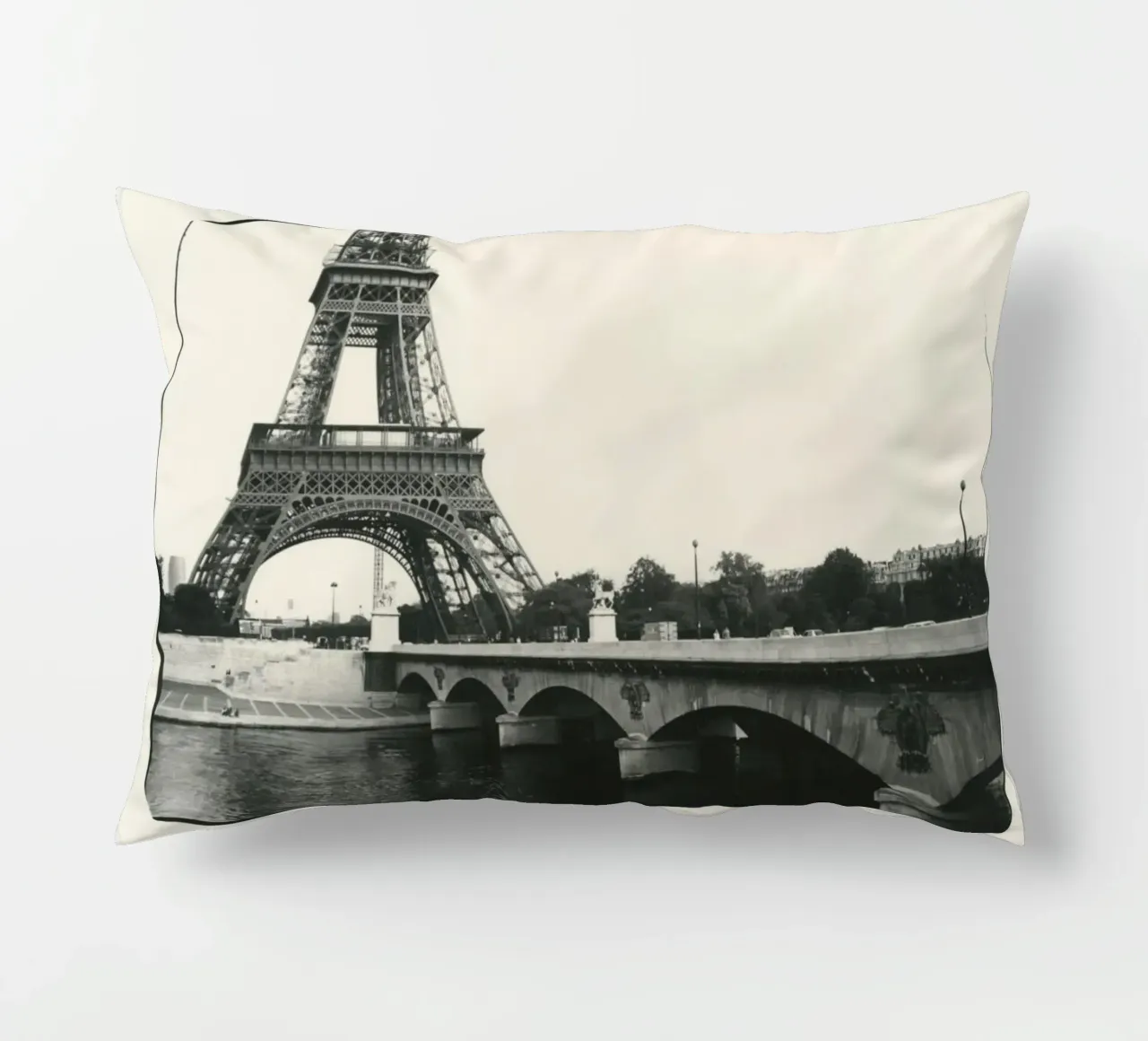 Torre Eiffel 1982 cojín de phillipp veisenberg