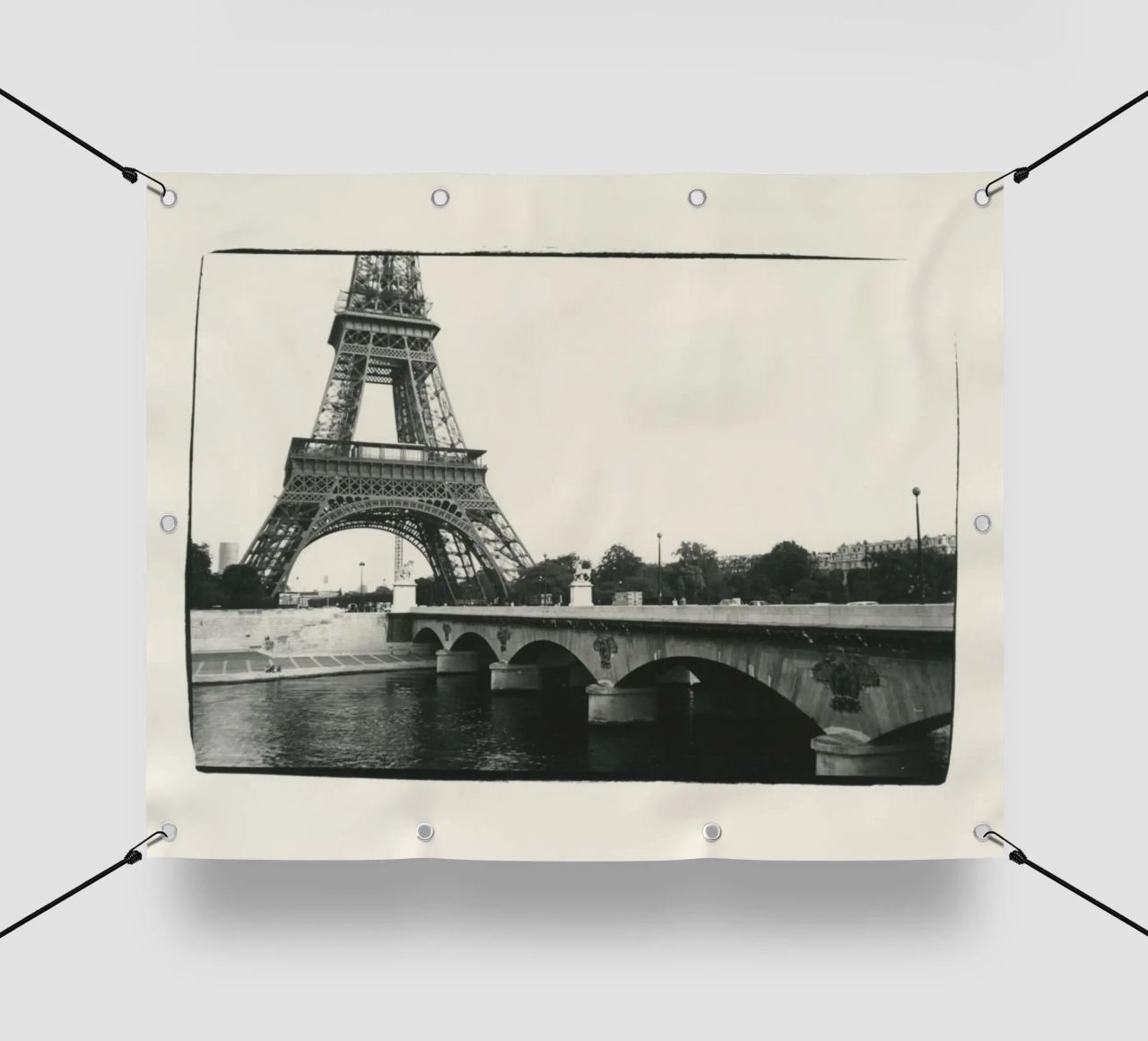 Torre Eiffel 1982 telo in pvc da phillipp veisenberg