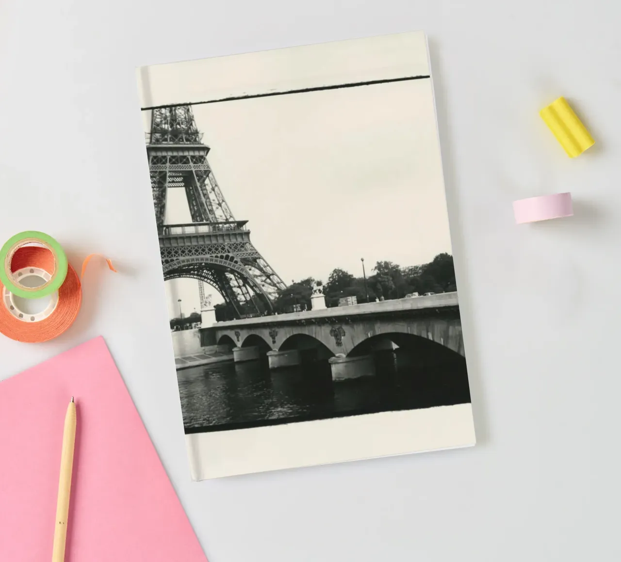 Eiffel Tower 1982 notebook by phillipp veisenberg