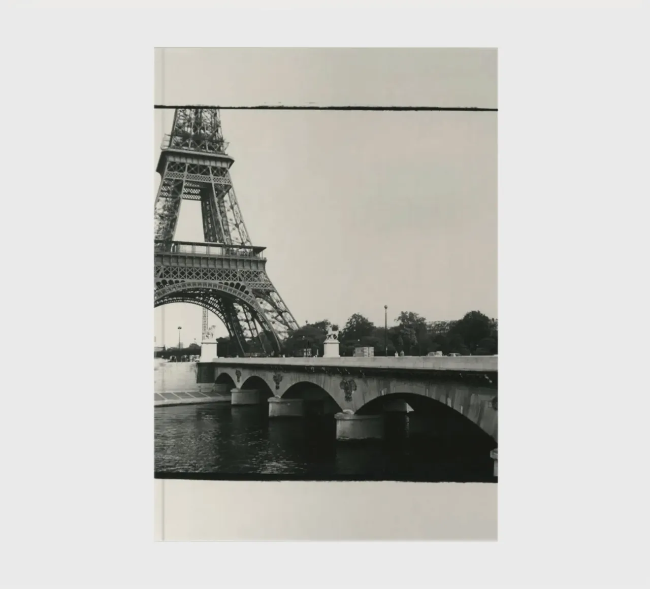 Eiffel Tower 1982 notebook by phillipp veisenberg