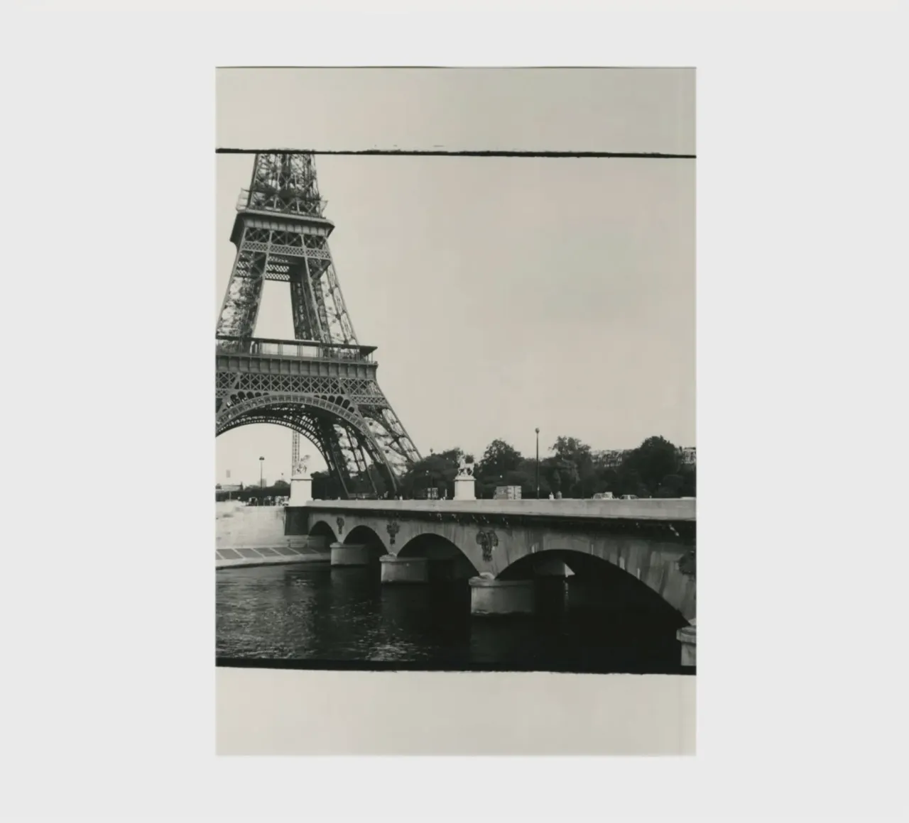 Eiffel Tower 1982 notebook by phillipp veisenberg