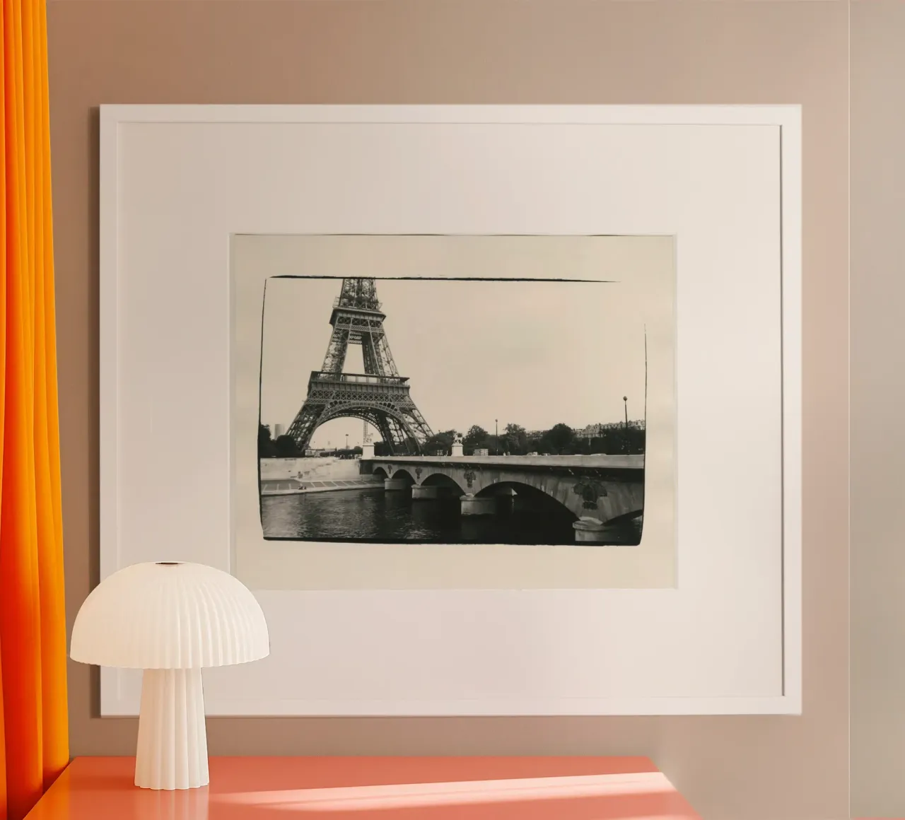 Eiffel Tower 1982 Poster von phillipp veisenberg