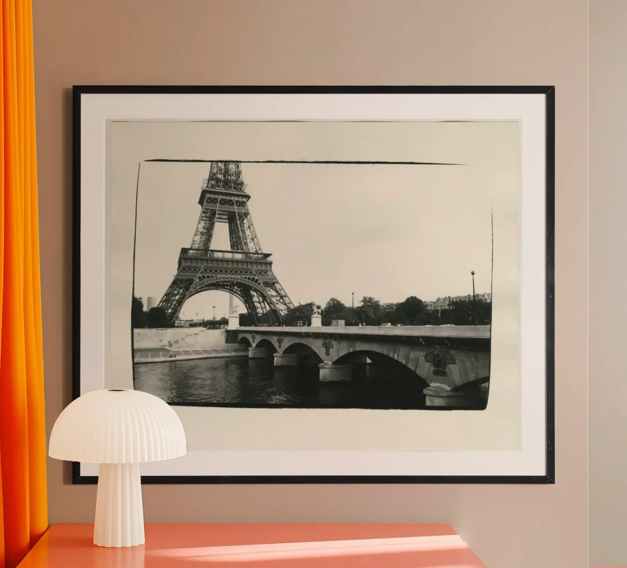 Torre Eiffel 1982 carta hahnemühle da phillipp veisenberg