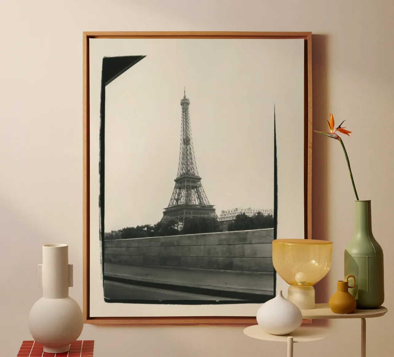 Tour Eiffel, Paris 1977 toile de phillipp veisenberg