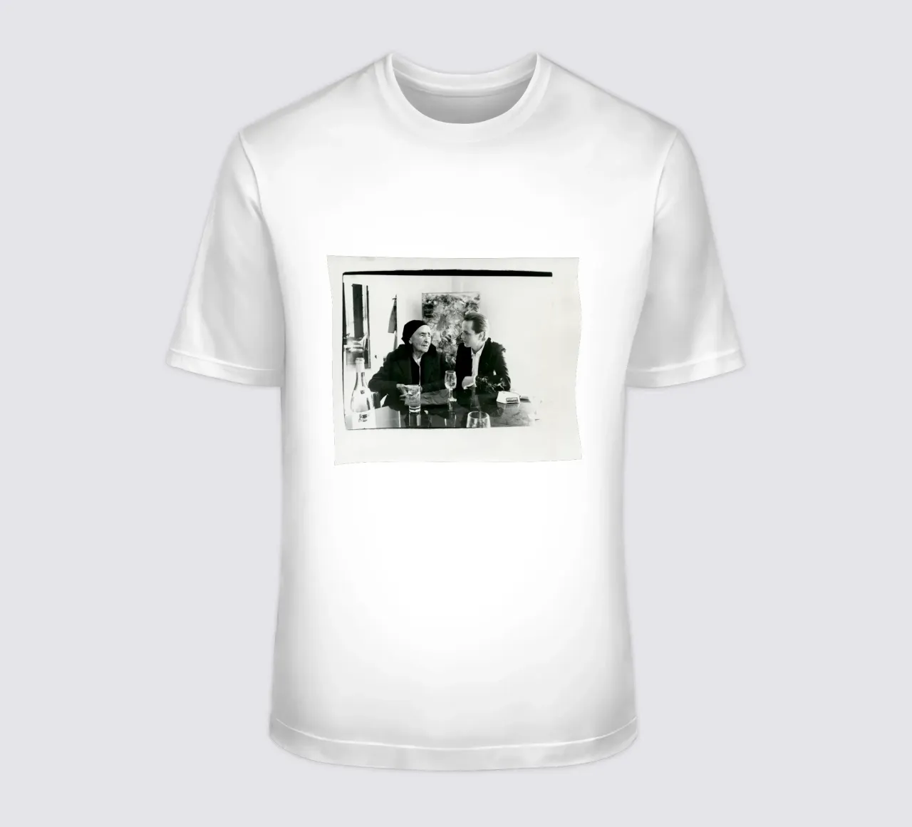 Georgia O Keefe e Juan Usle 1982 t-shirt da phillipp veisenberg