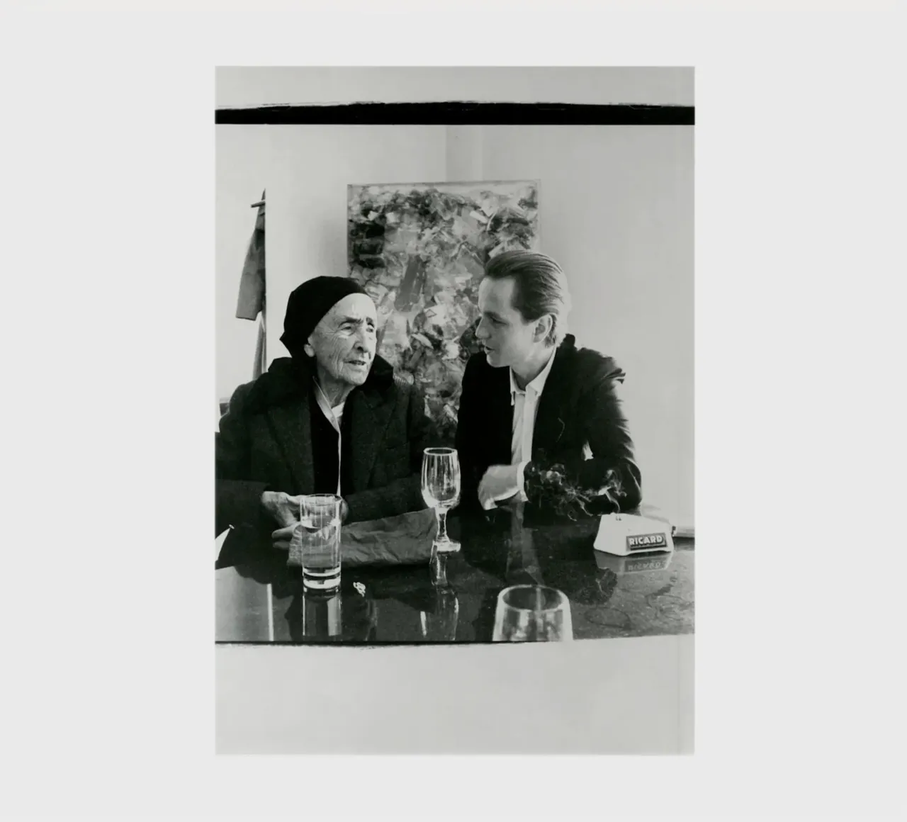 Georgia O Keefe and Juan Usle 1982 notebook by phillipp veisenberg