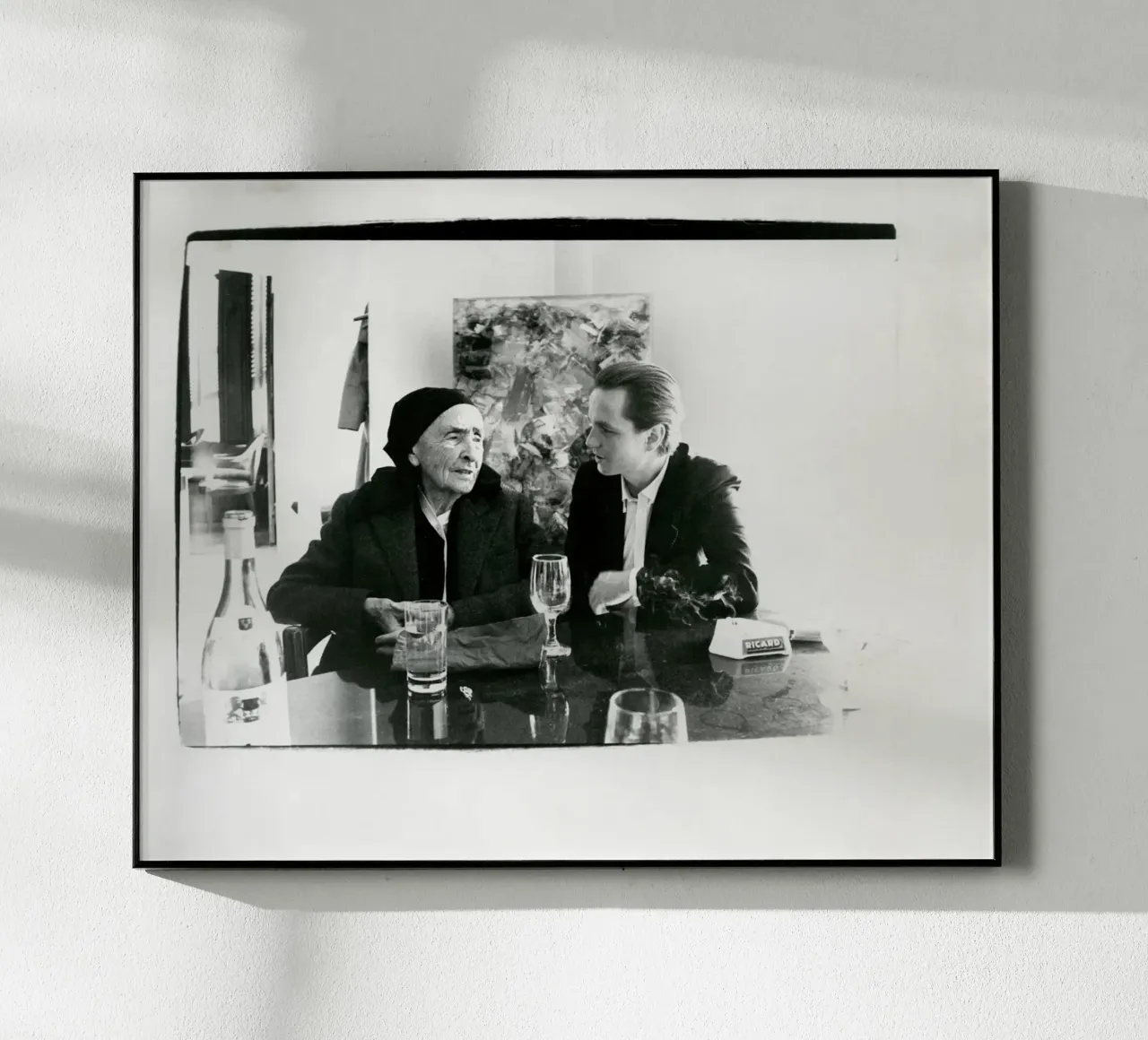 Georgia O Keefe e Juan Usle 1982 plexiglass da phillipp veisenberg