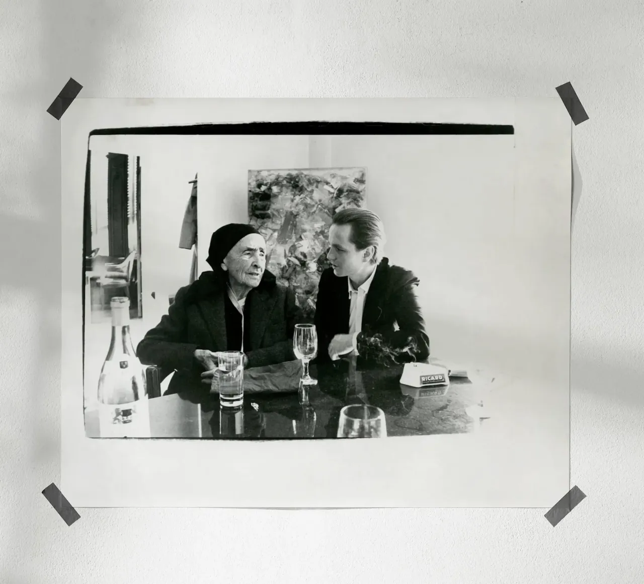 Georgia O Keefe e Juan Usle 1982 carta hahnemühle da phillipp veisenberg