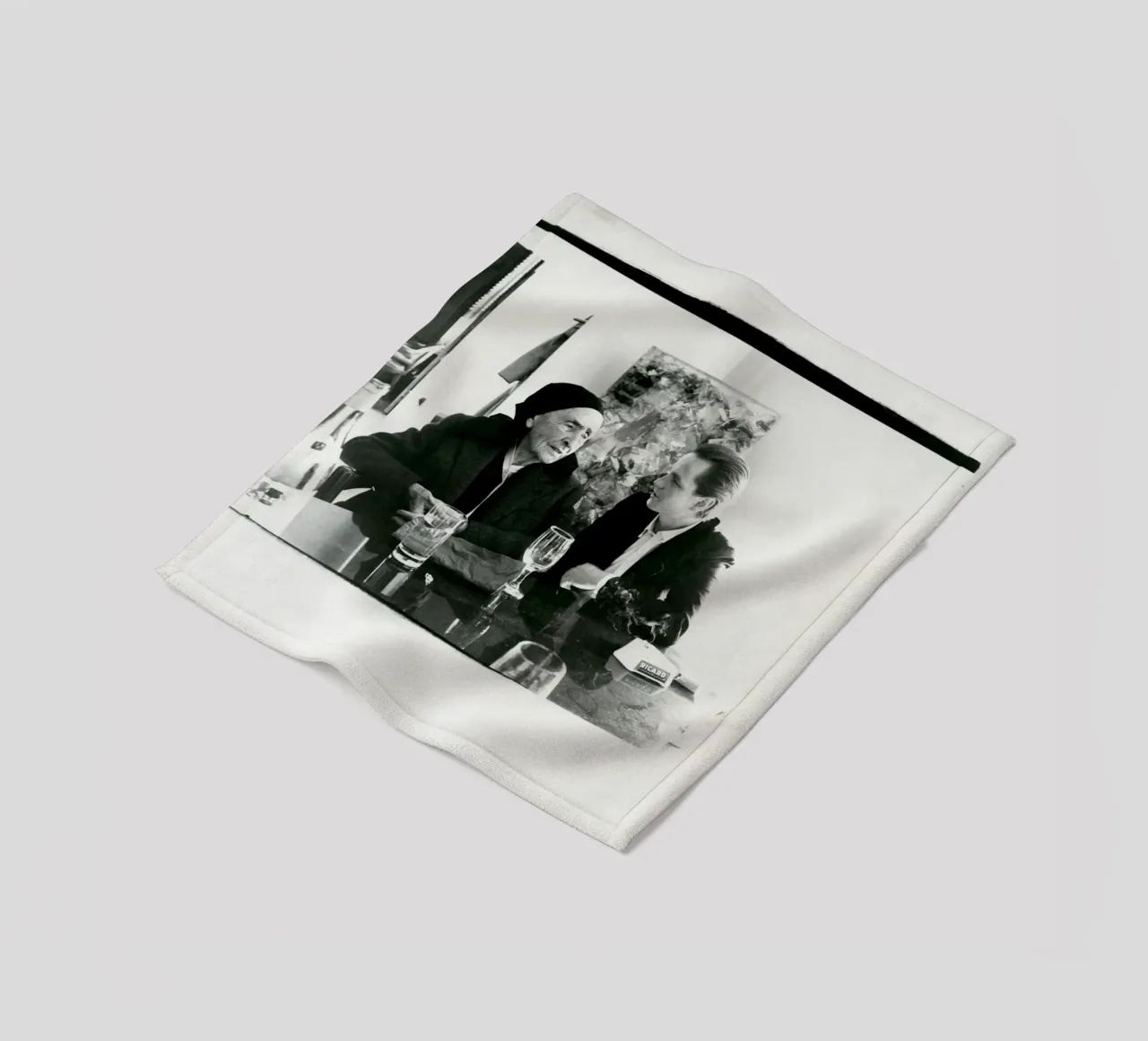 Georgia O Keefe e Juan Usle 1982 coperta in pile da phillipp veisenberg