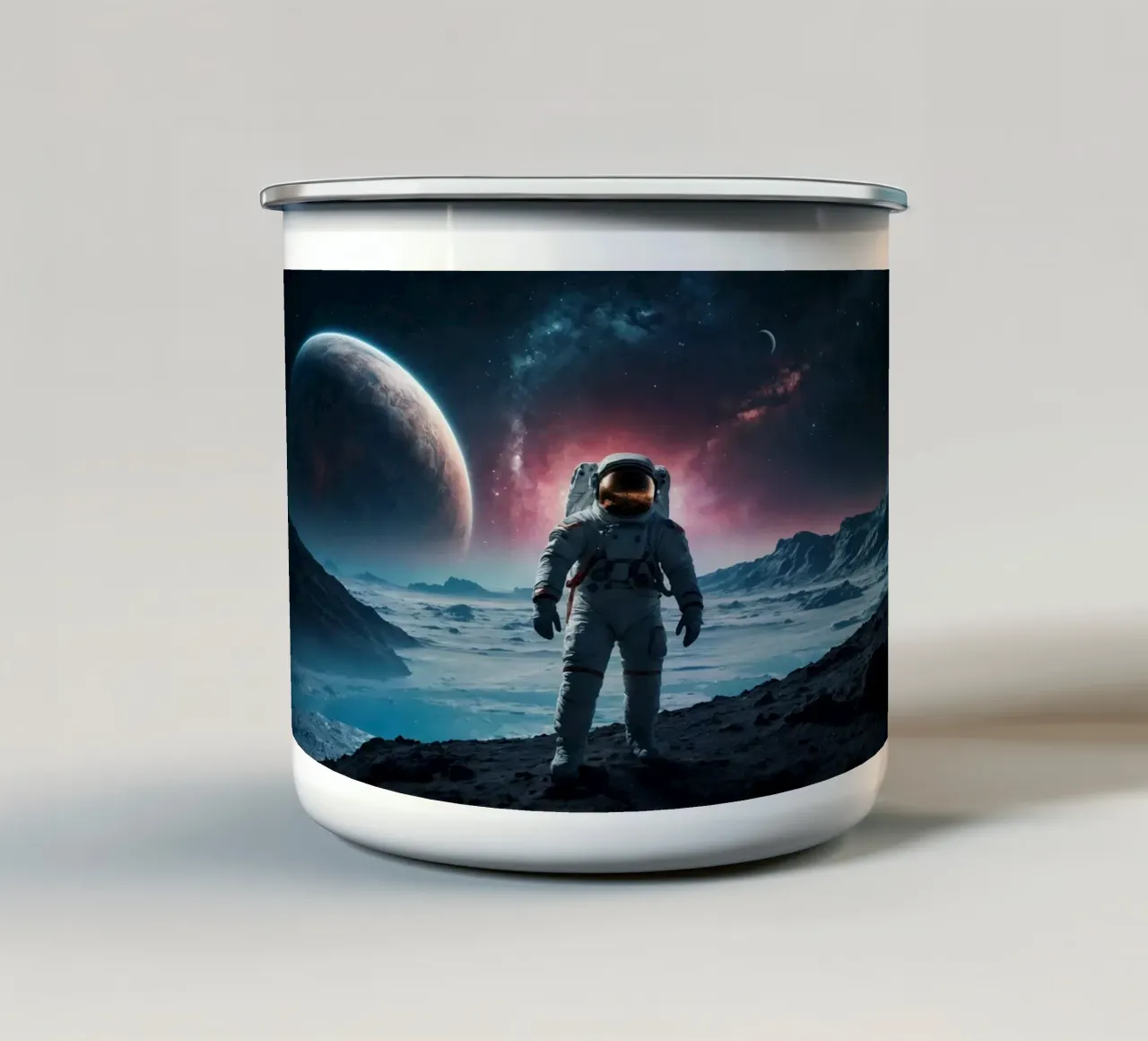 Veridian tazza in smalto da Stellar Dream Art
