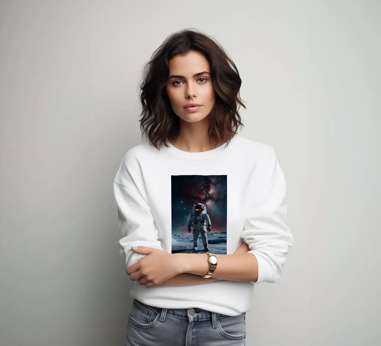 Thalune Sweatshirt von Stellar Dream Art