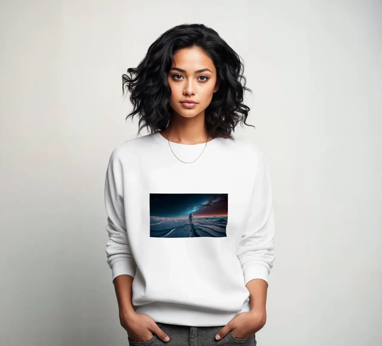 Horizen sweatshirt by Stellar Dream Art