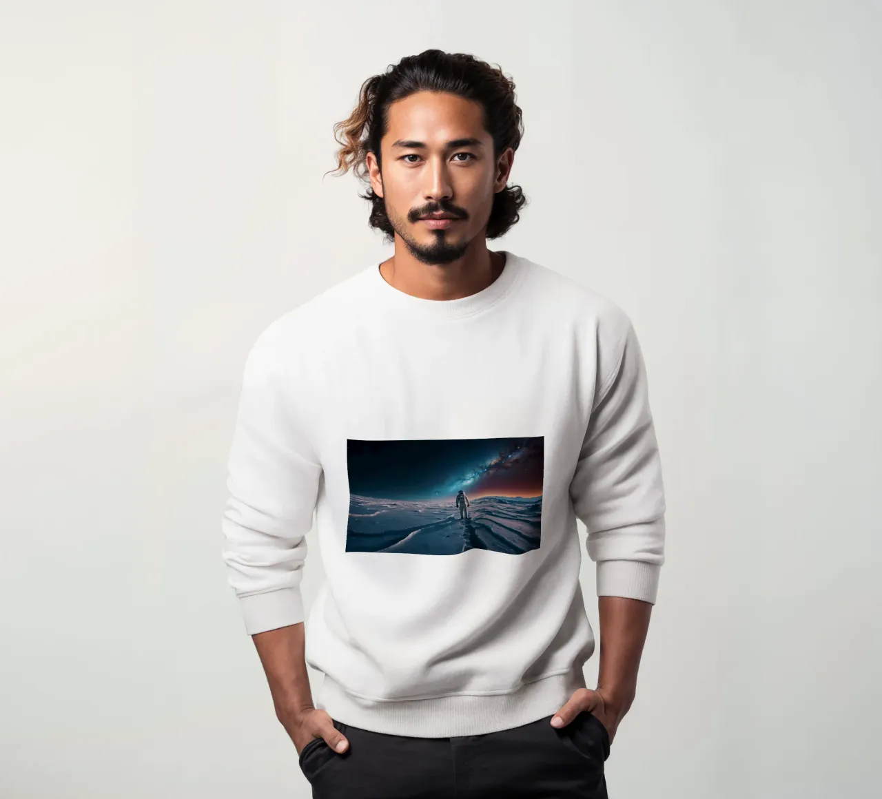 Horizen sweatshirt by Stellar Dream Art