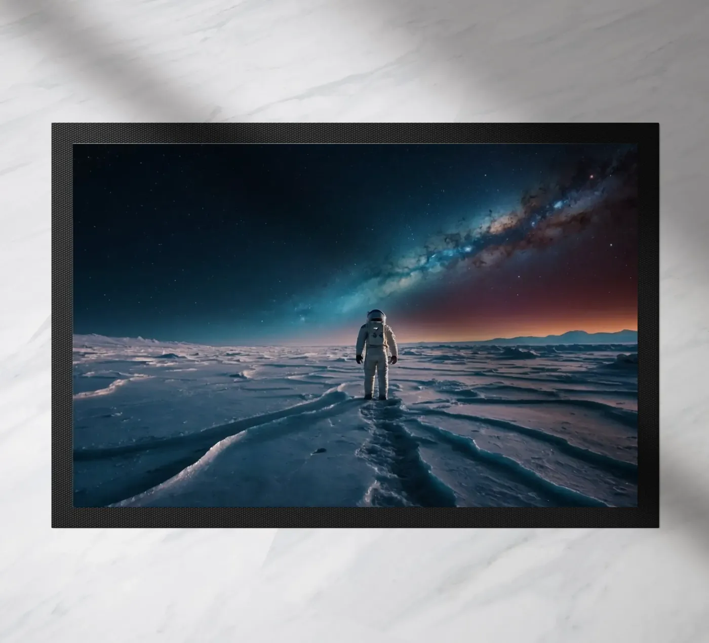 Horizen doormat by Stellar Dream Art