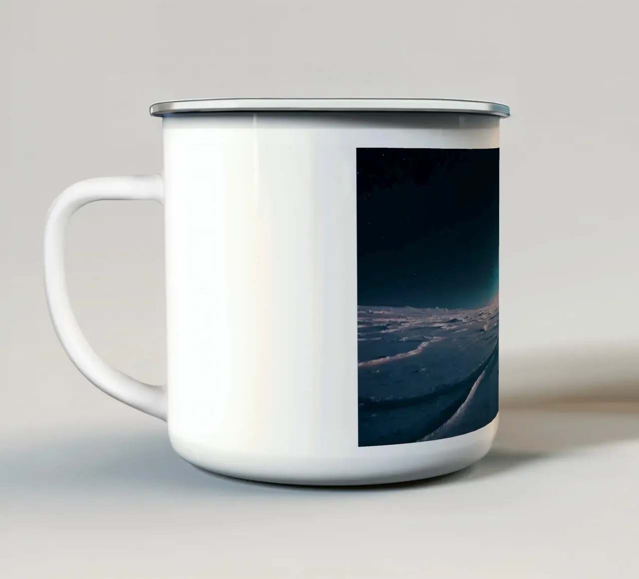 Horizen tazza in smalto da Stellar Dream Art