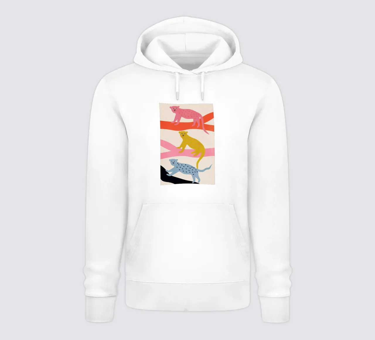 Leopard Tree Hoodie von Little Flourishes