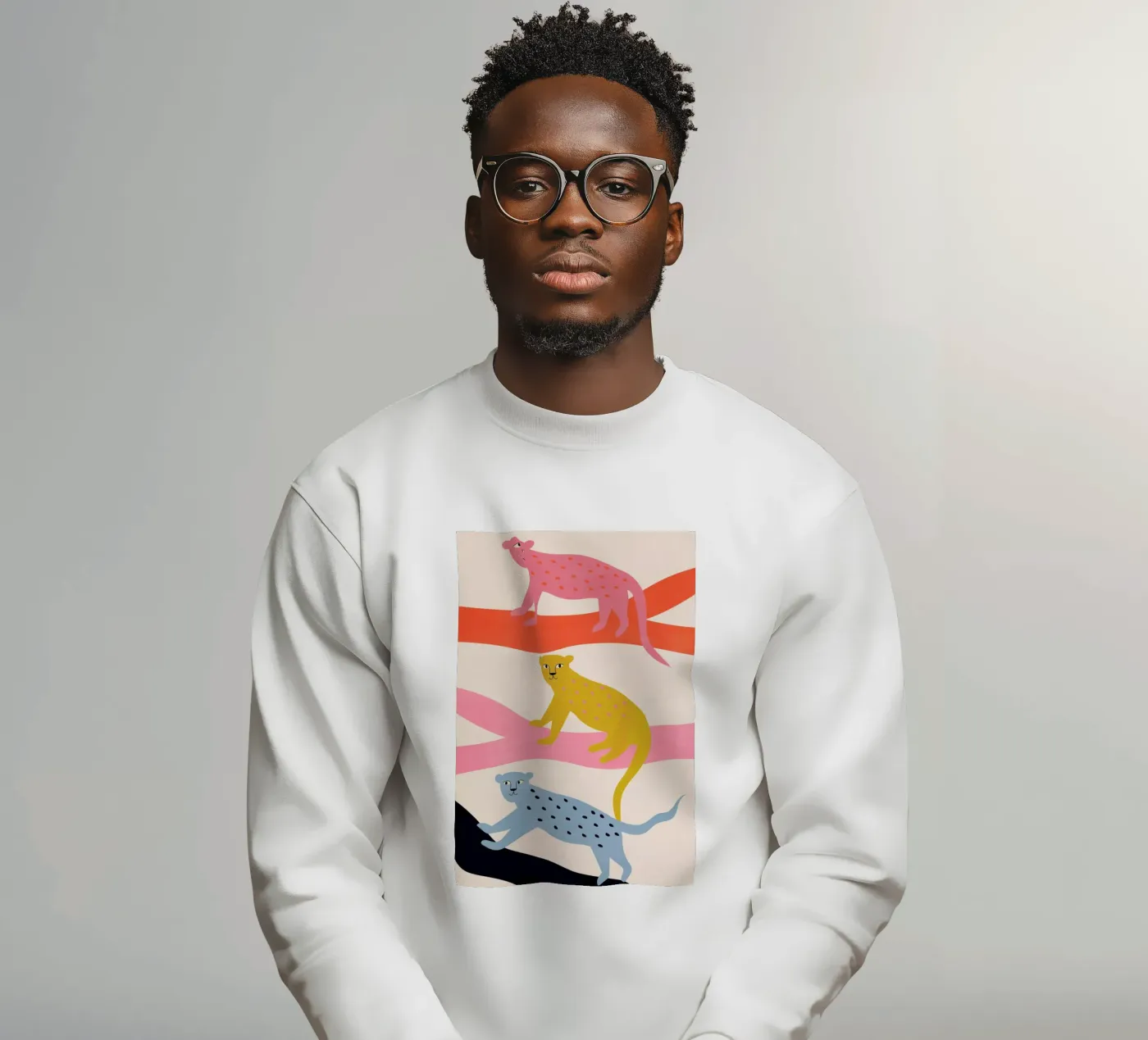 Leopard Tree sweat de Little Flourishes