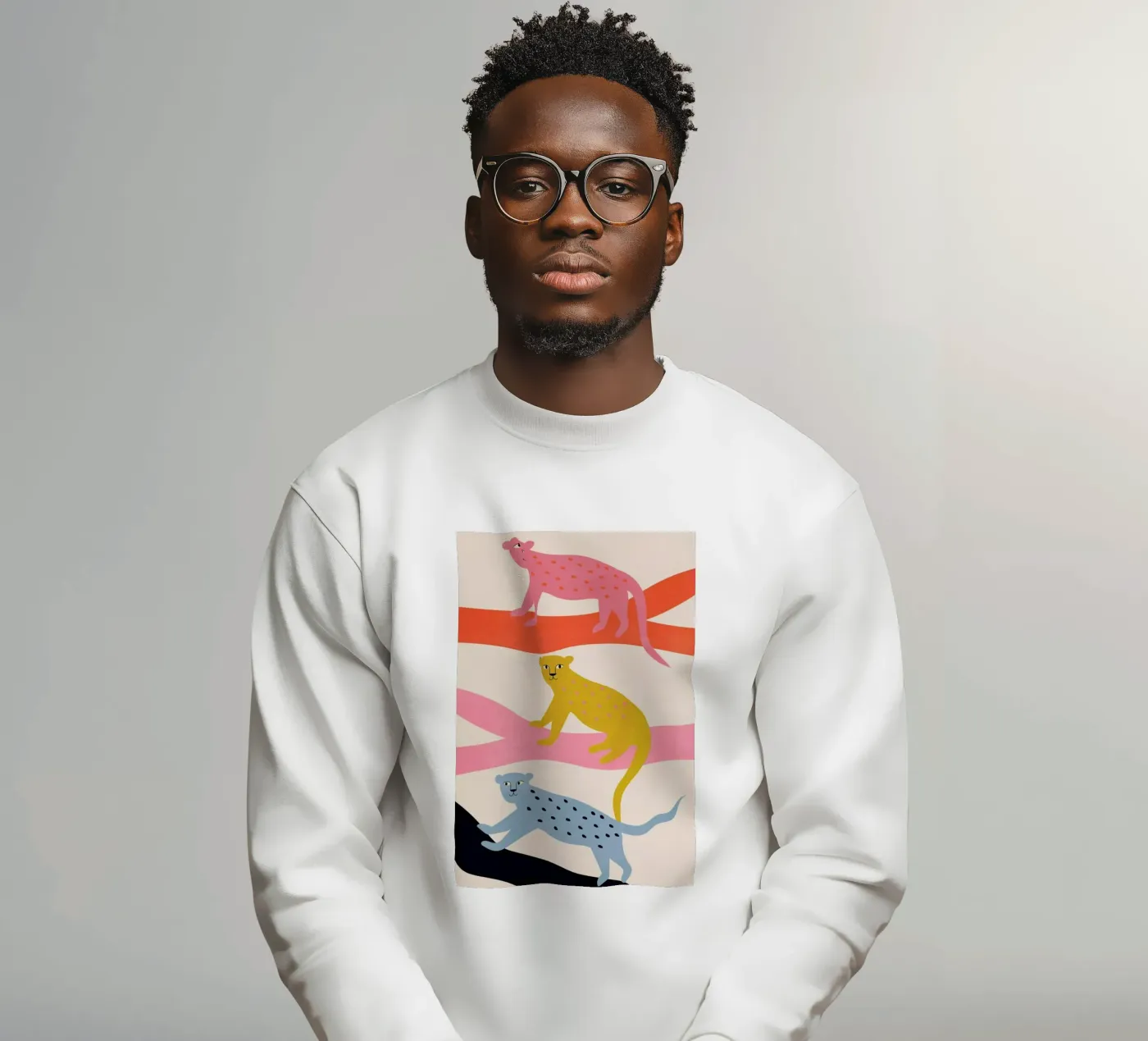 Leopard Tree sweat de Little Flourishes