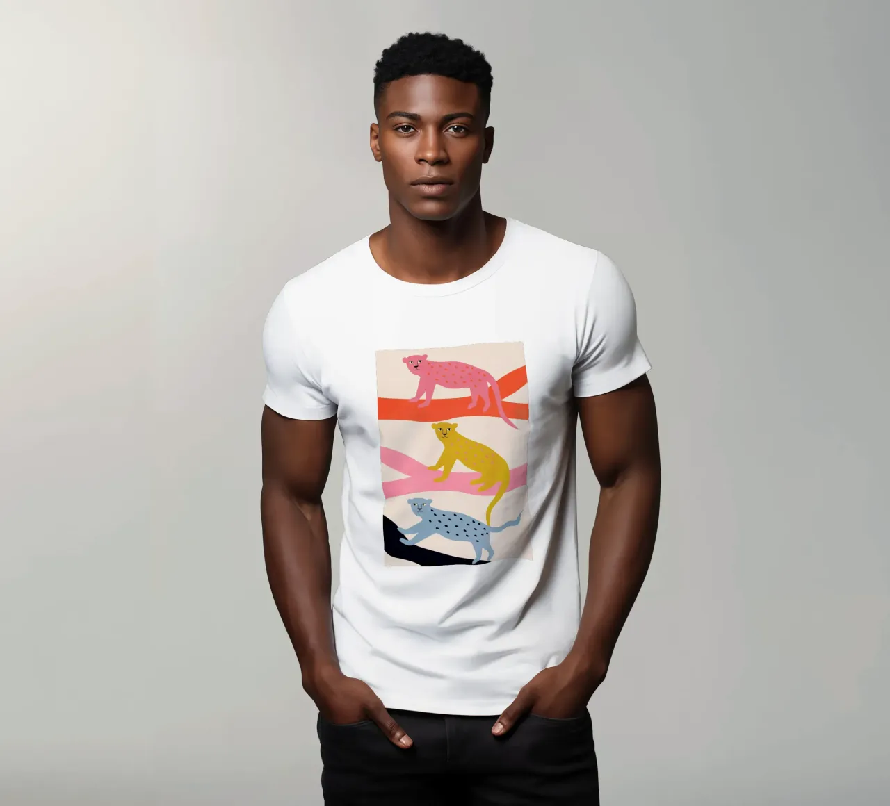 Leopard Tree t-shirt da Little Flourishes