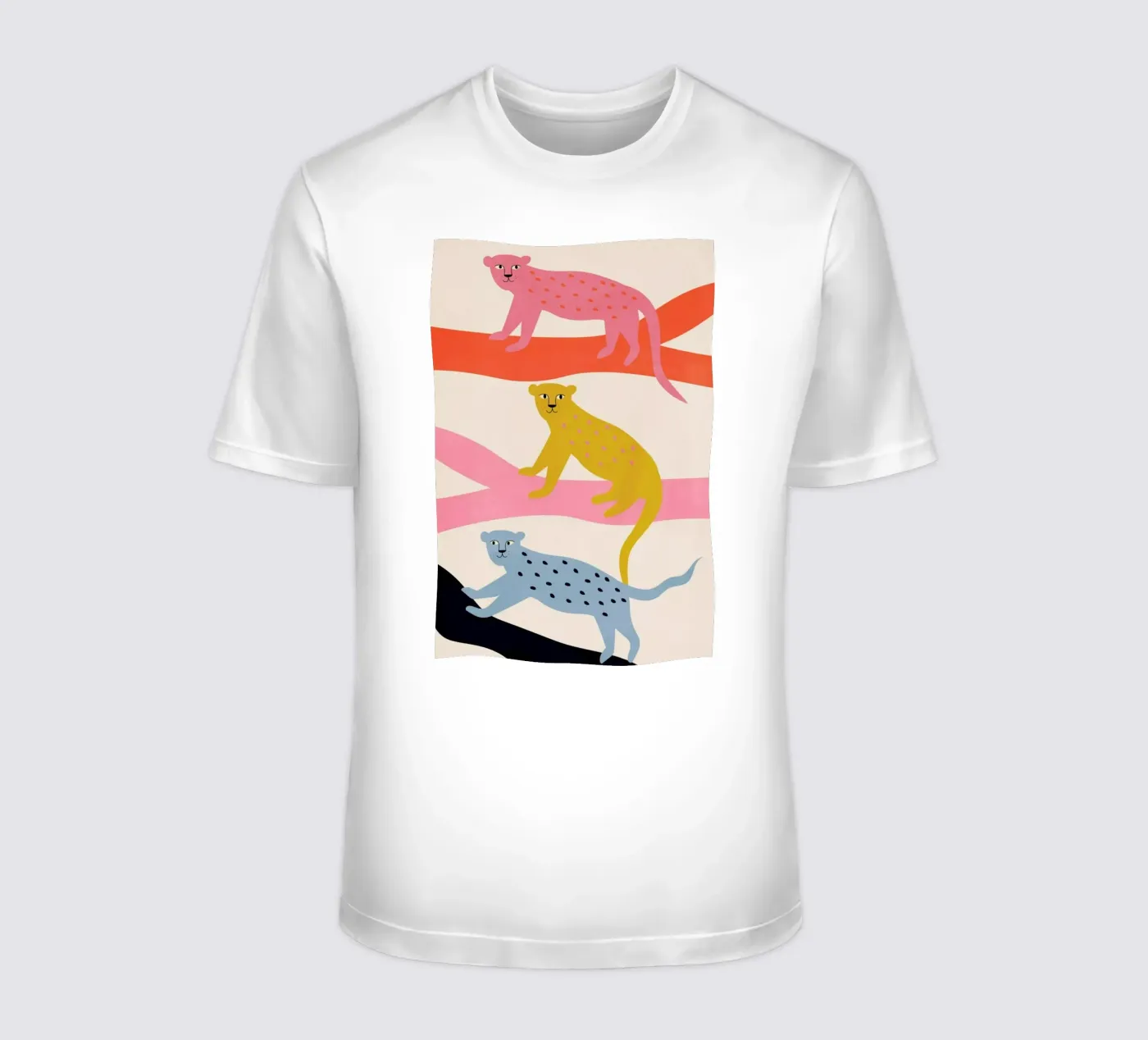Leopard Tree t-shirt da Little Flourishes