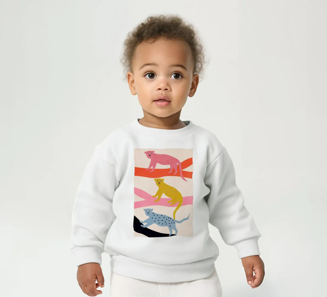 Leopard Tree felpa neonato da Little Flourishes