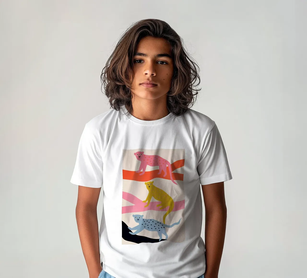 Leopard Tree kinder t-shirt van Little Flourishes