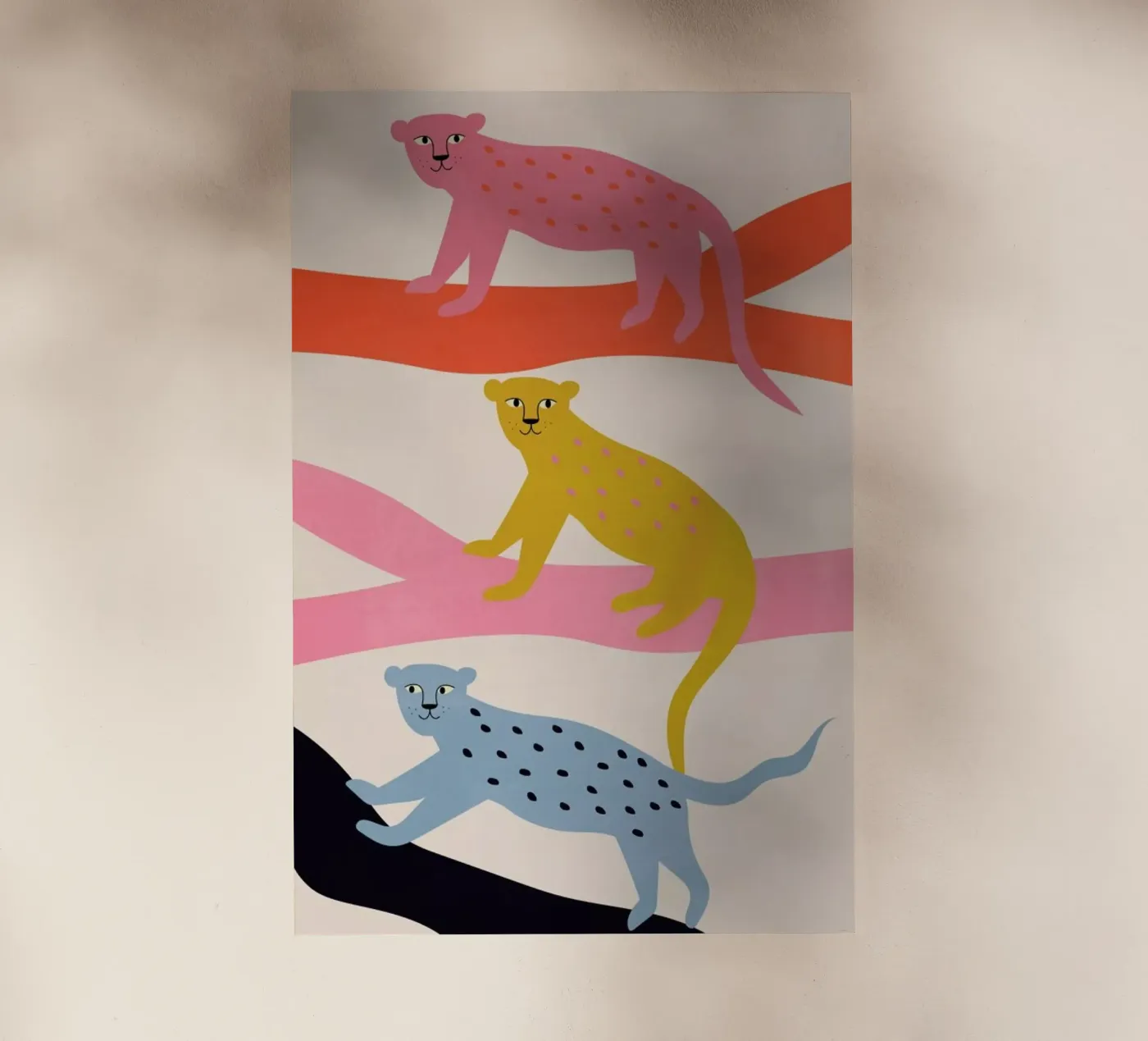 Leopard Tree backlit film by Little Flourishes