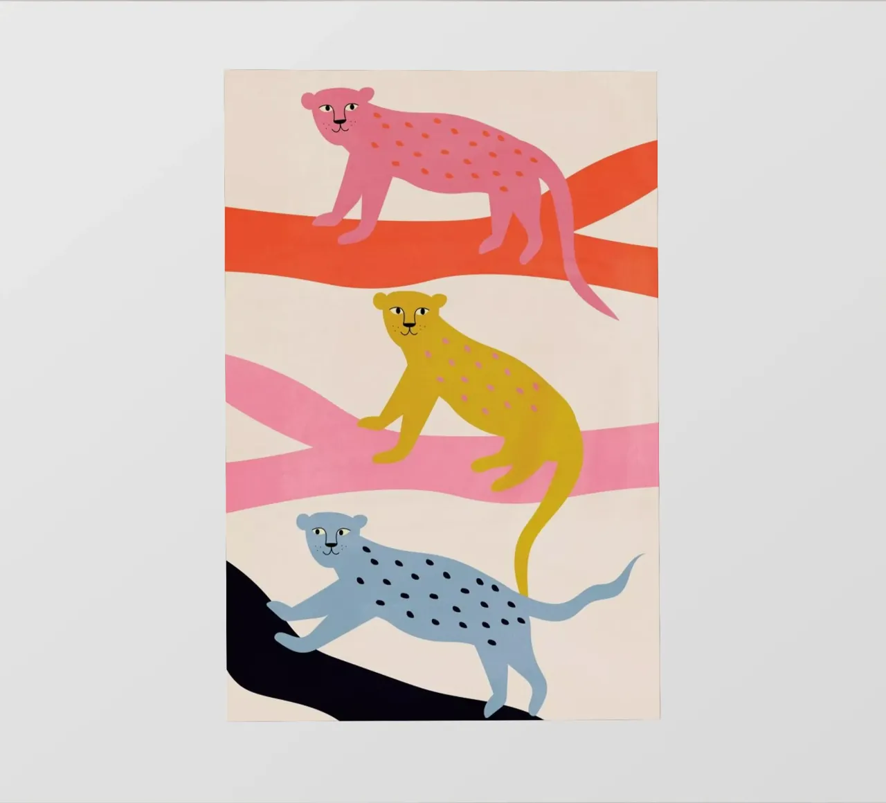 Leopard Tree pvc cover by Little Flourishes