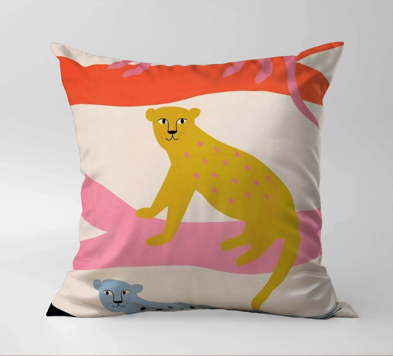 Leopard Tree cuscino da Little Flourishes