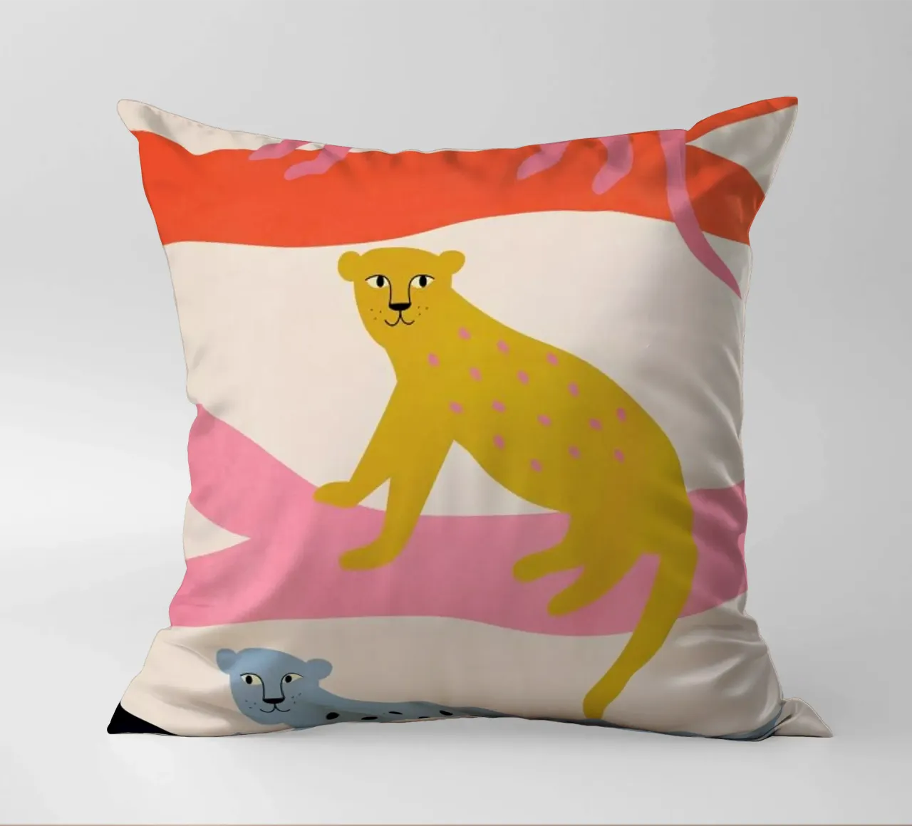Leopard Tree cuscino da Little Flourishes