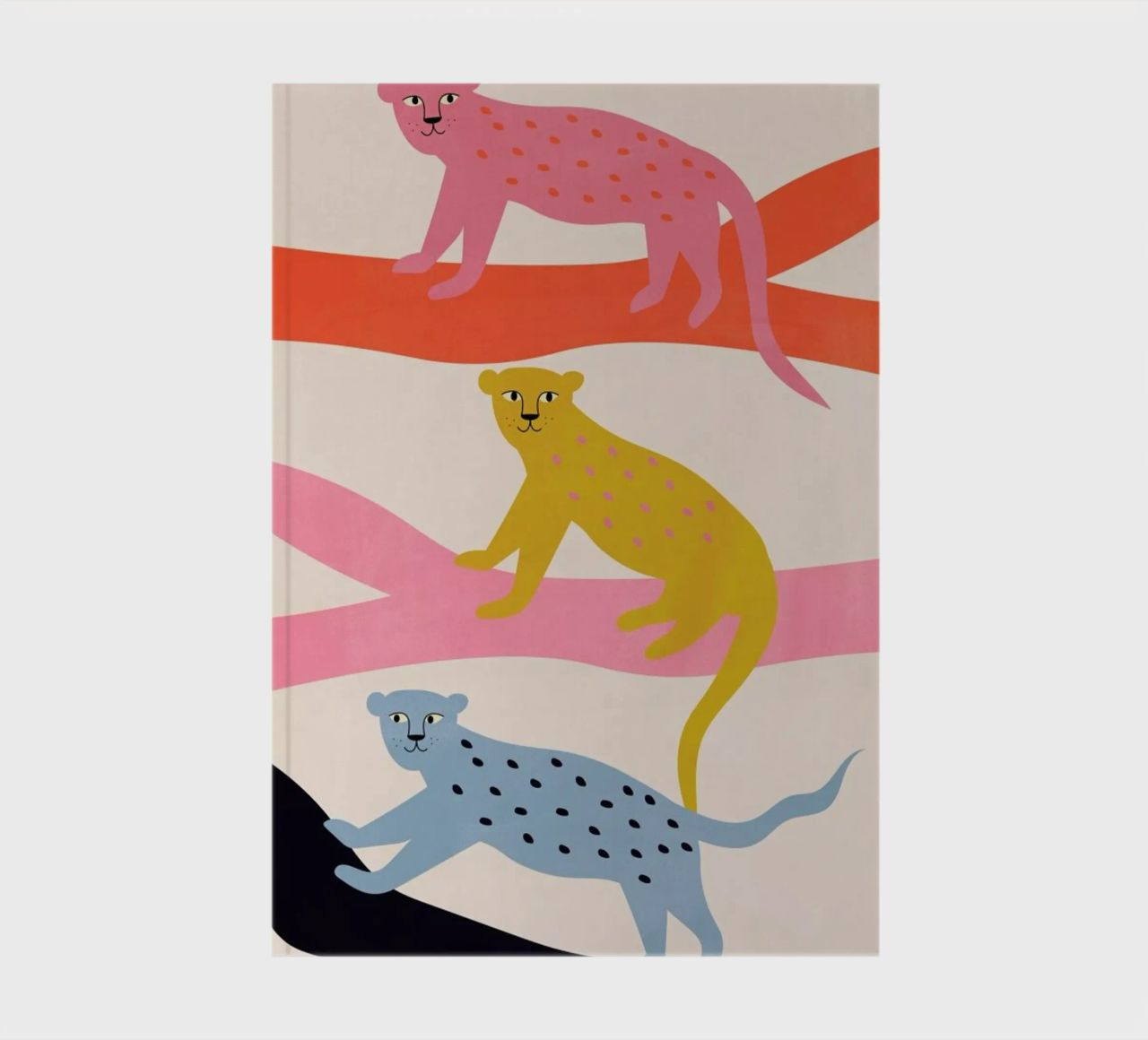 Leopard Tree notebook by Little Flourishes