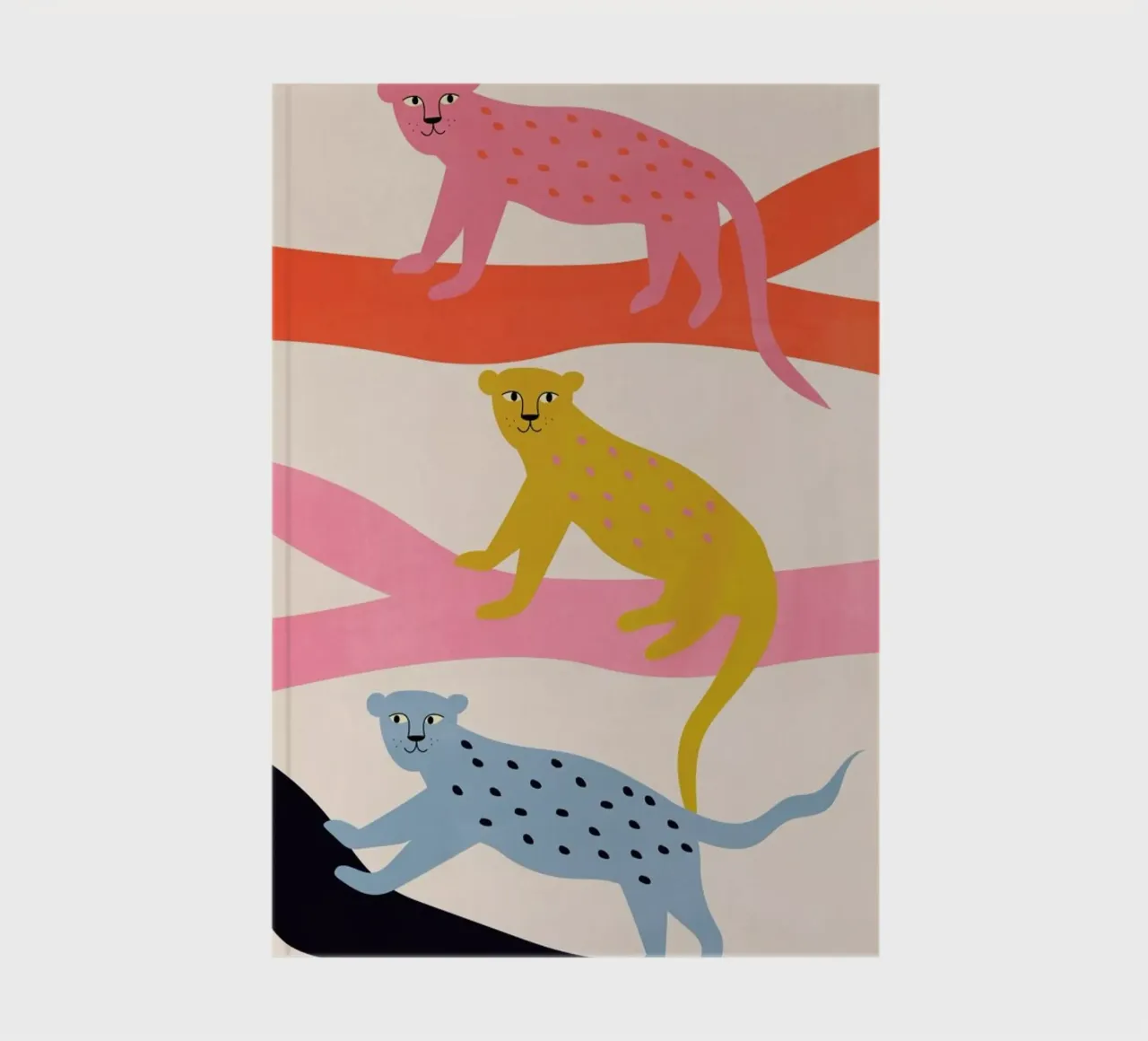 Leopard Tree notebook by Little Flourishes