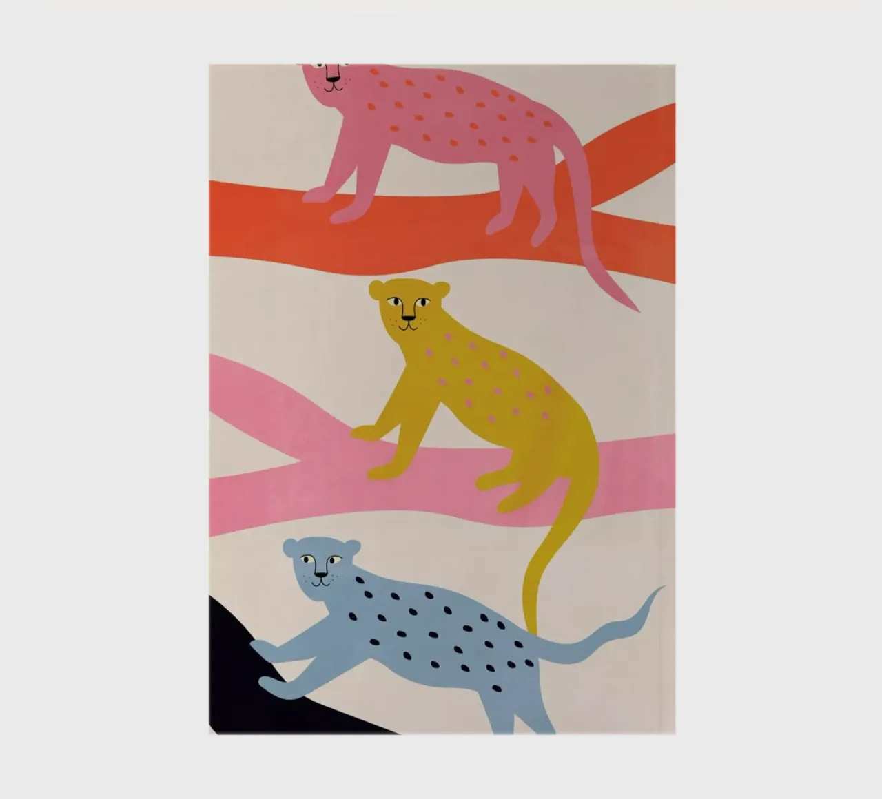 Leopard Tree notebook by Little Flourishes