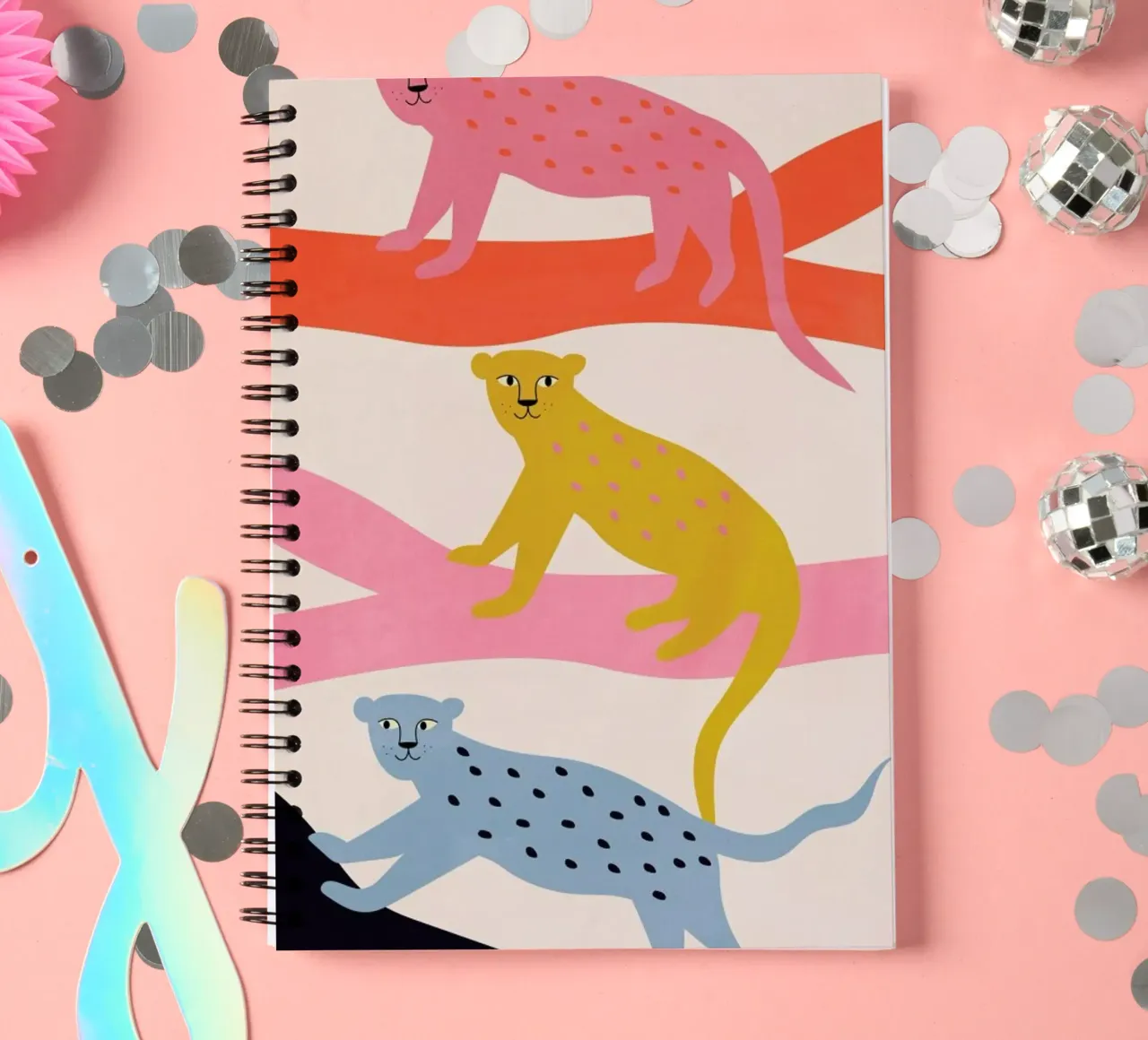 Leopard Tree Ringbuch von Little Flourishes