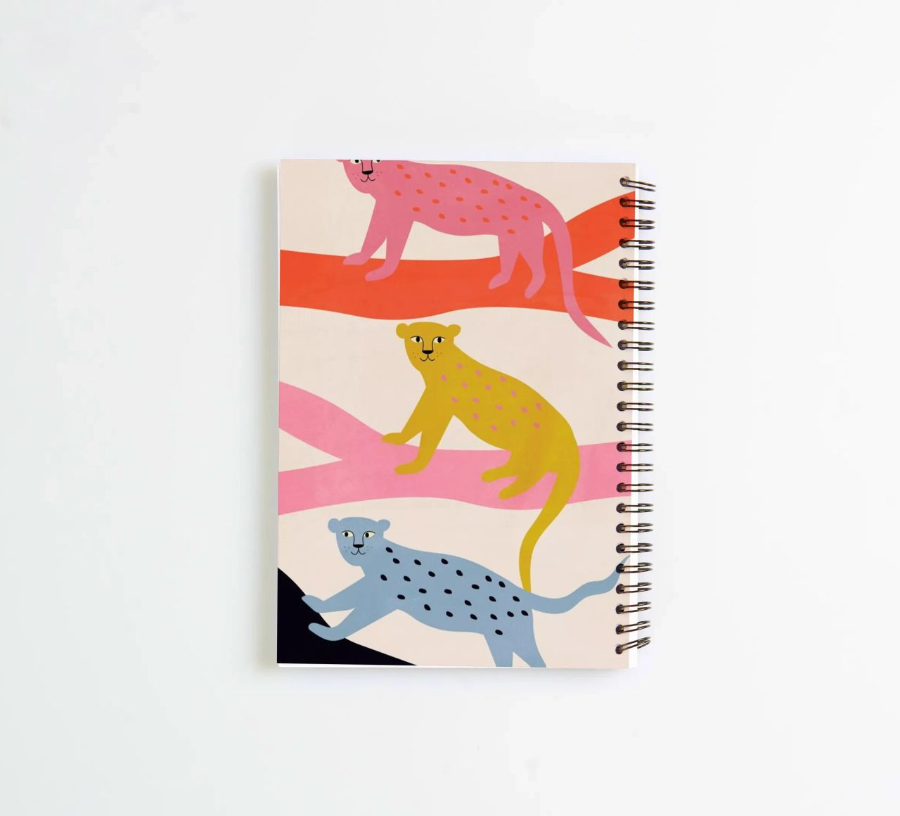 Leopard Tree spiral notebook by Little Flourishes