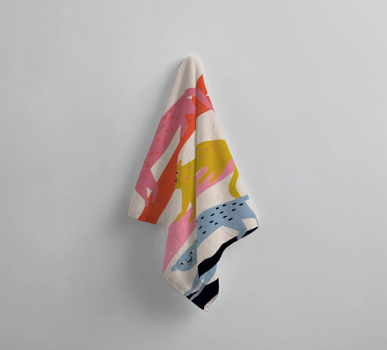 Leopard Tree serviette de bain de Little Flourishes