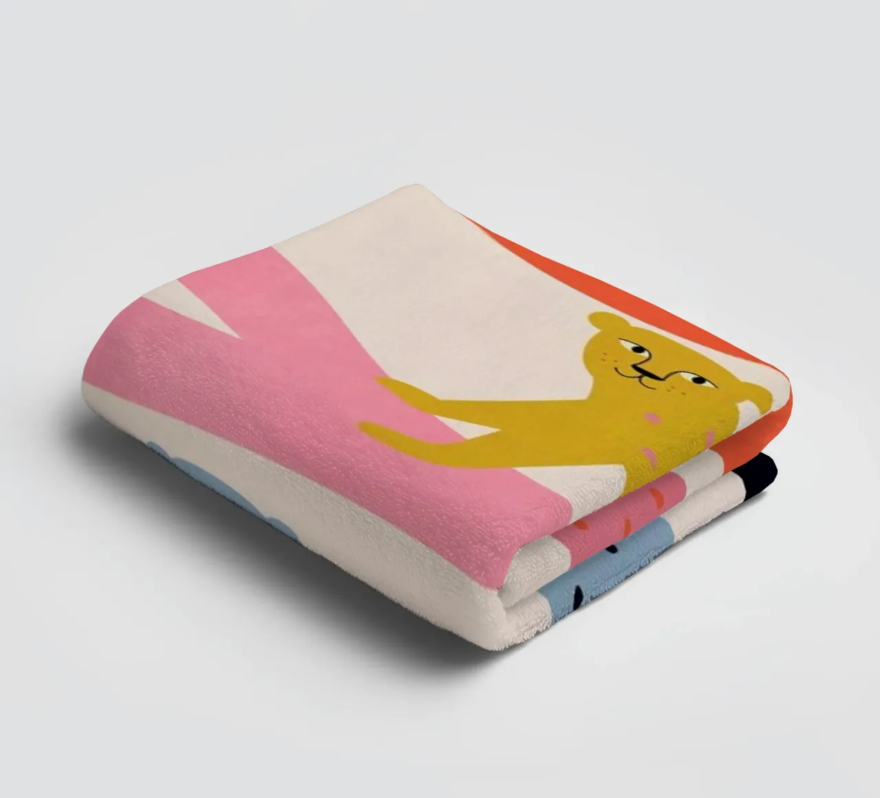 Leopard Tree badhanddoek van Little Flourishes