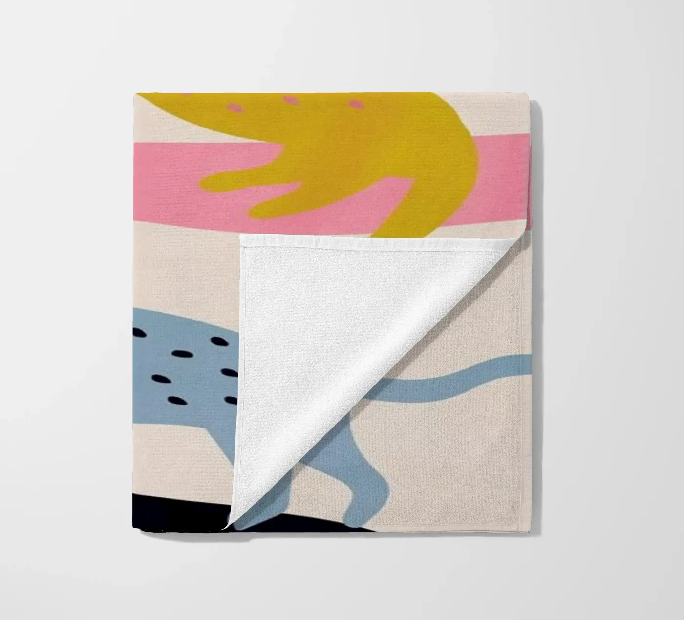 Leopard Tree strandhanddoek van Little Flourishes