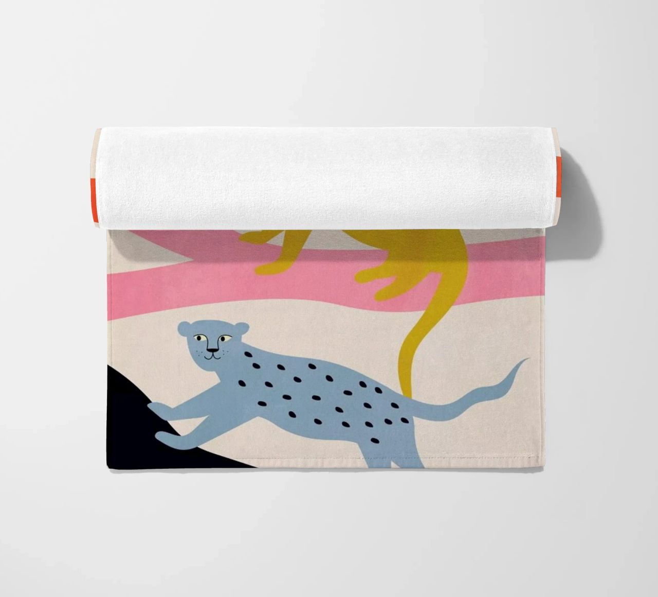 Leopard Tree serviette de plage de Little Flourishes