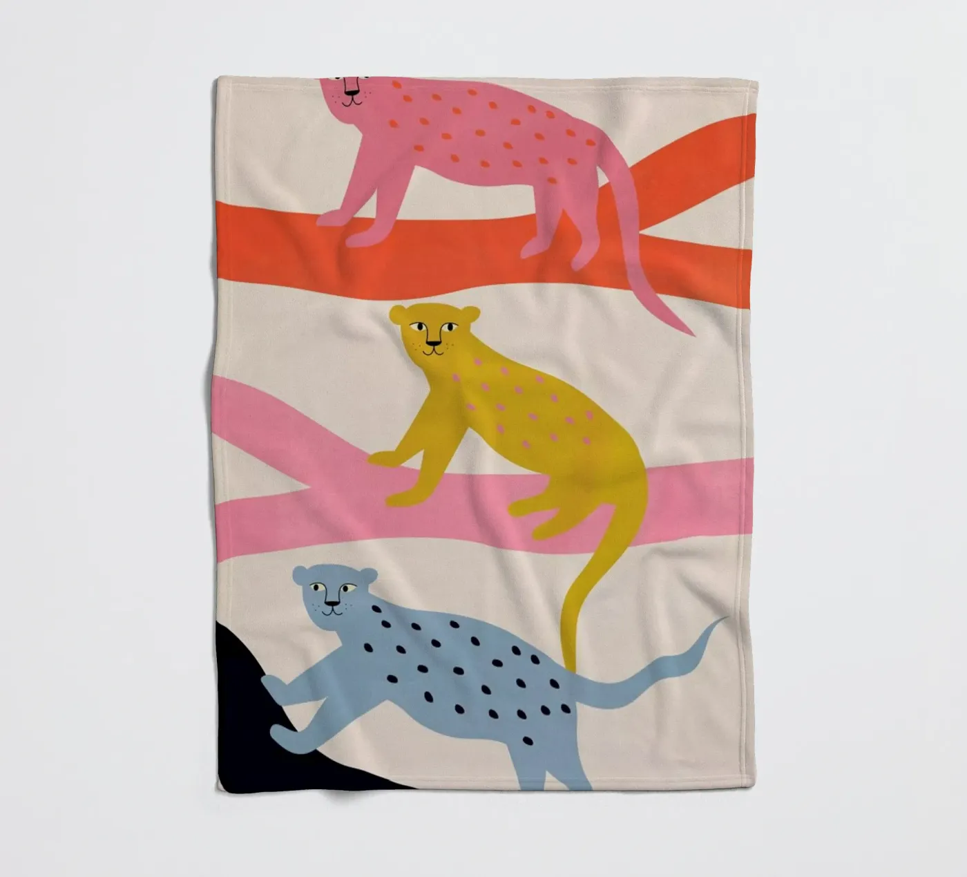 Leopard Tree fleecedeken van Little Flourishes