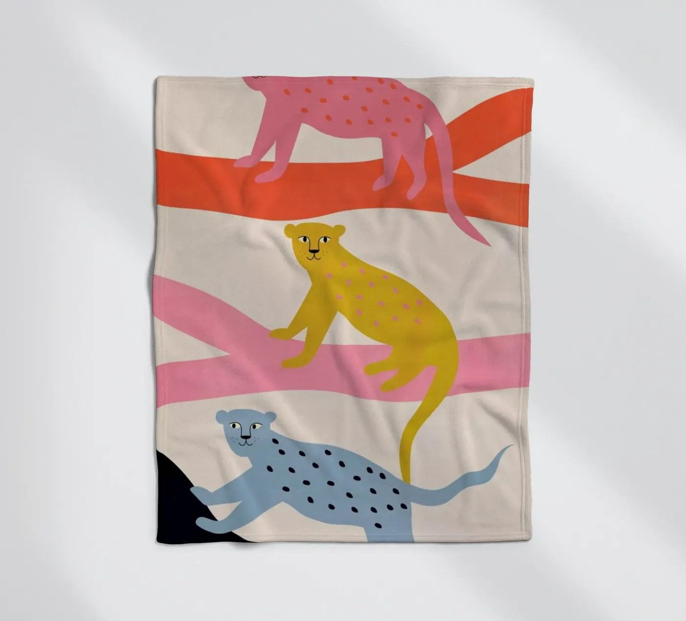 Leopard Tree fleecedeken van Little Flourishes