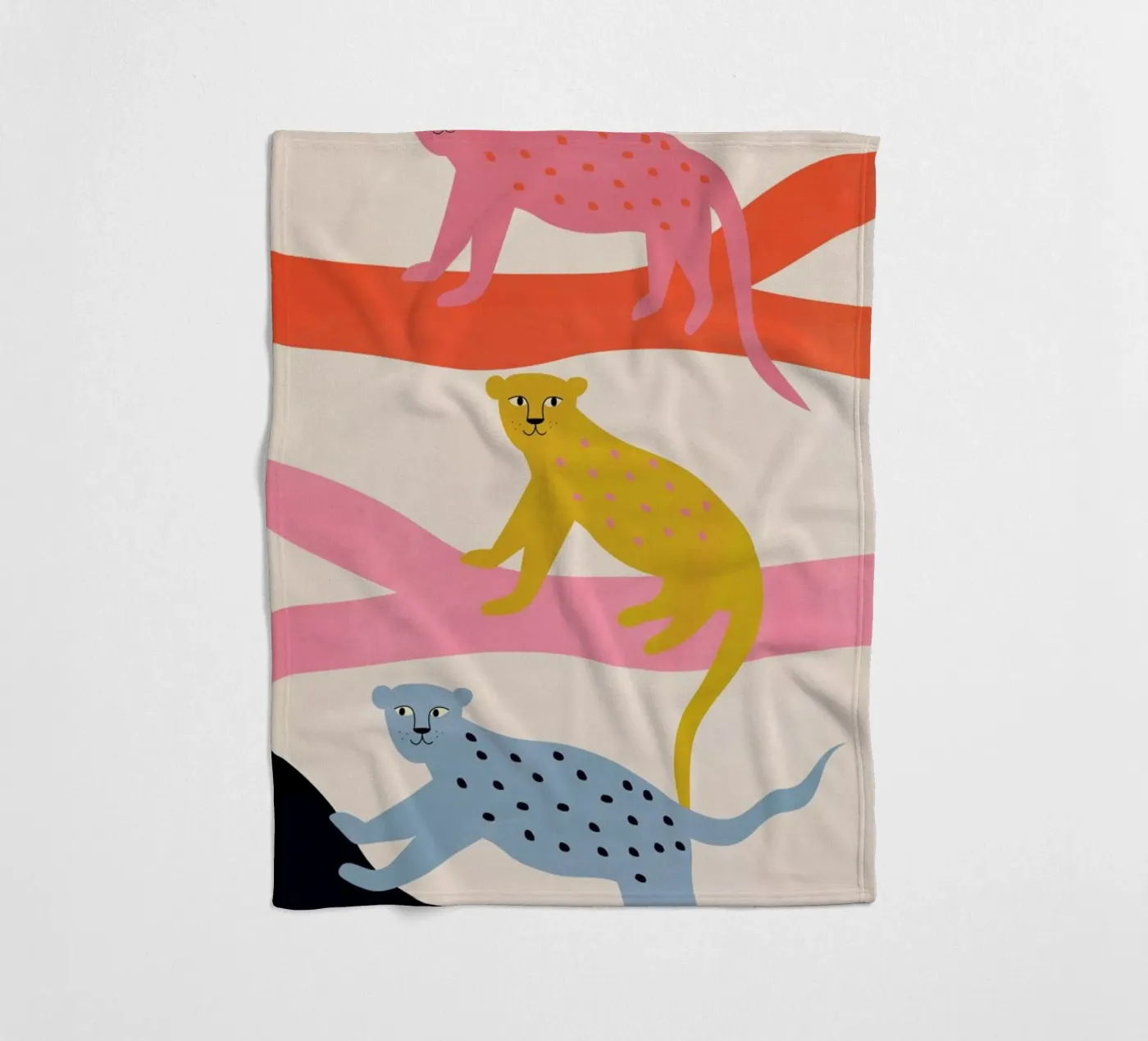 Leopard Tree fleecedeken van Little Flourishes