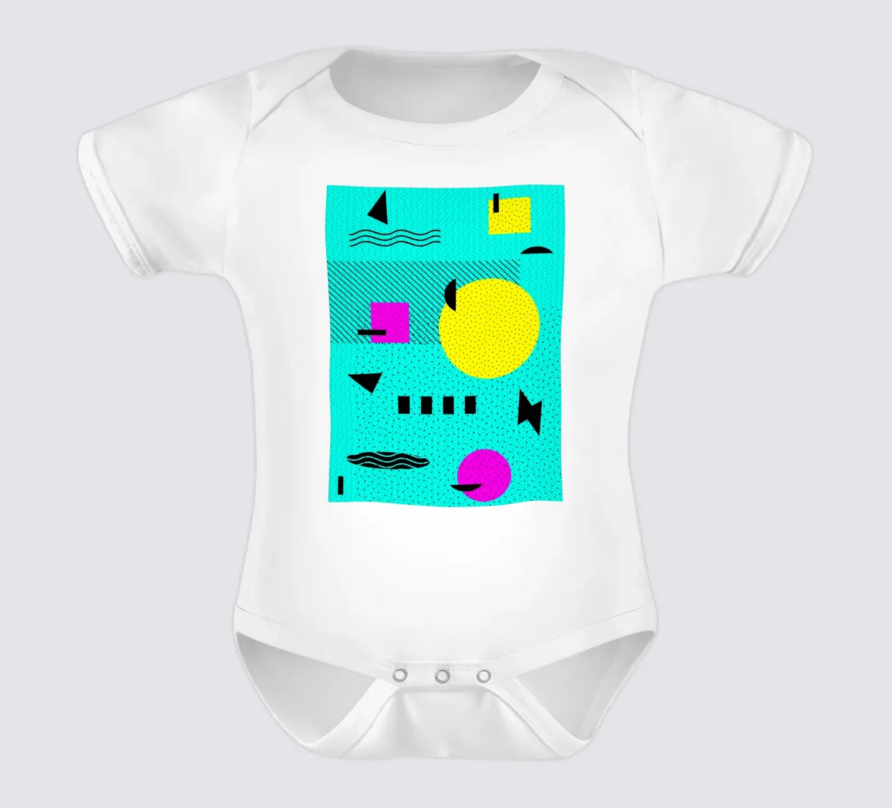 Ciao Memphis Lemon Splash body neonato maniche corte da SilverPegasus