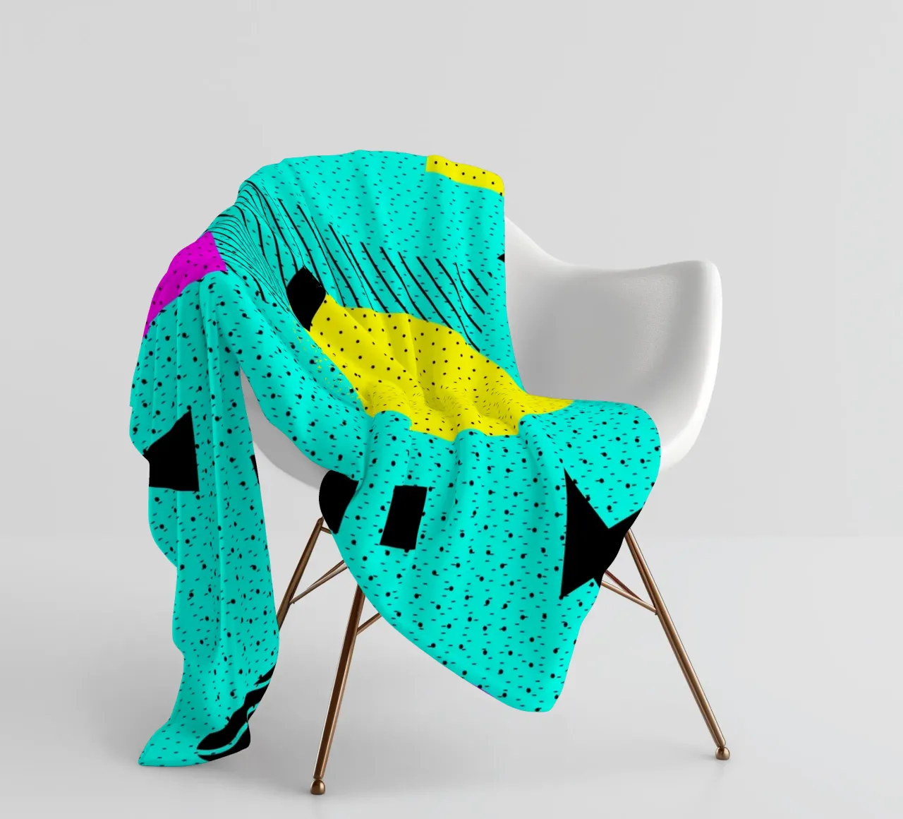 Ciao Memphis Lemon Splash coperta in pile da SilverPegasus