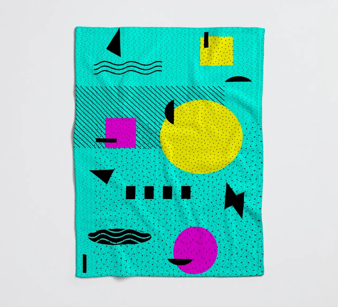 Ciao Memphis Lemon Splash coperta in pile da SilverPegasus
