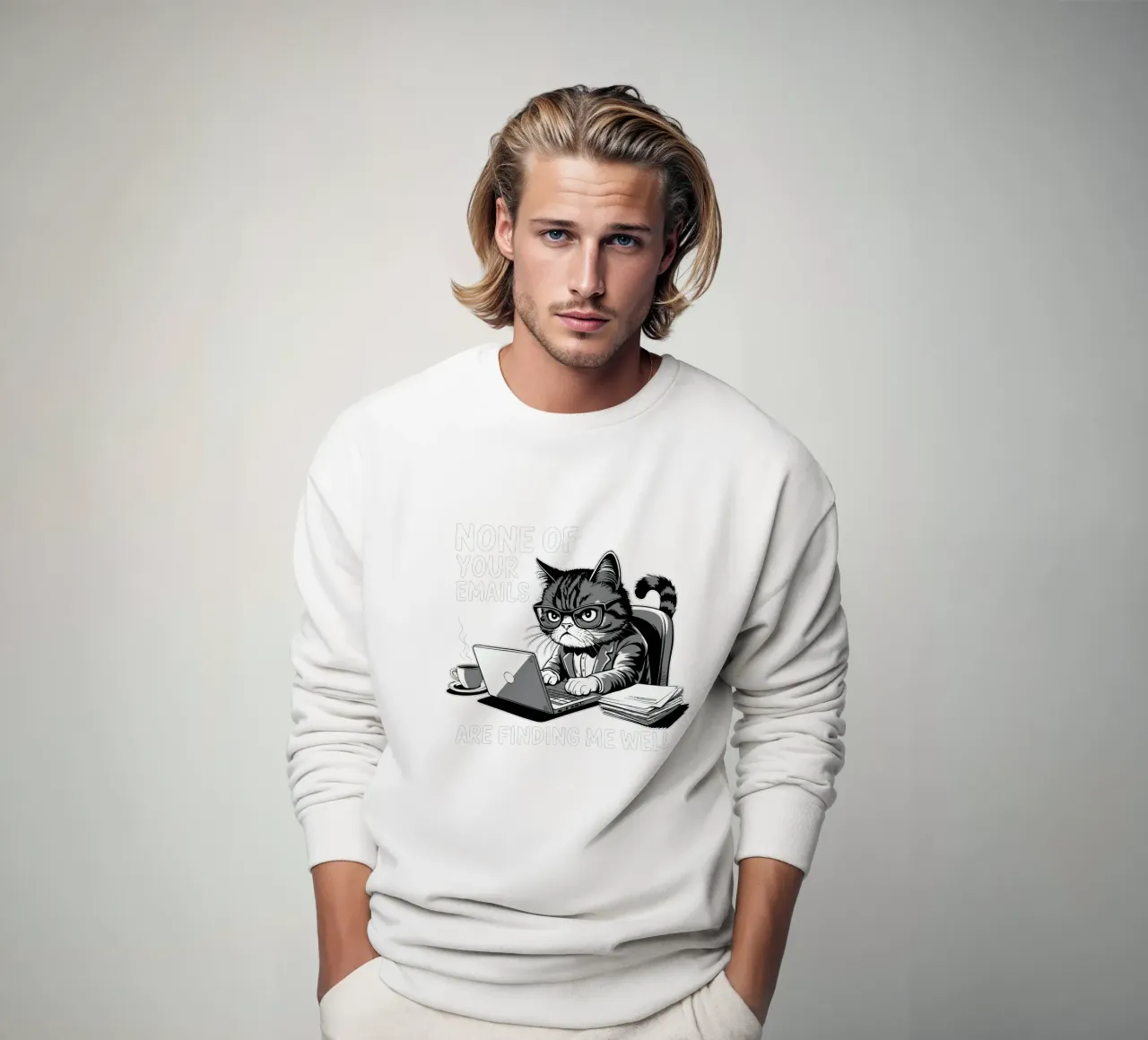 None of your emails are finding me well felpa da edsonramosart