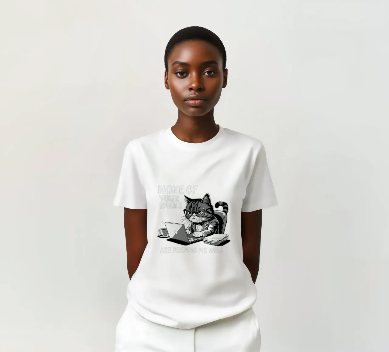None of your emails are finding me well t-shirt van edsonramosart