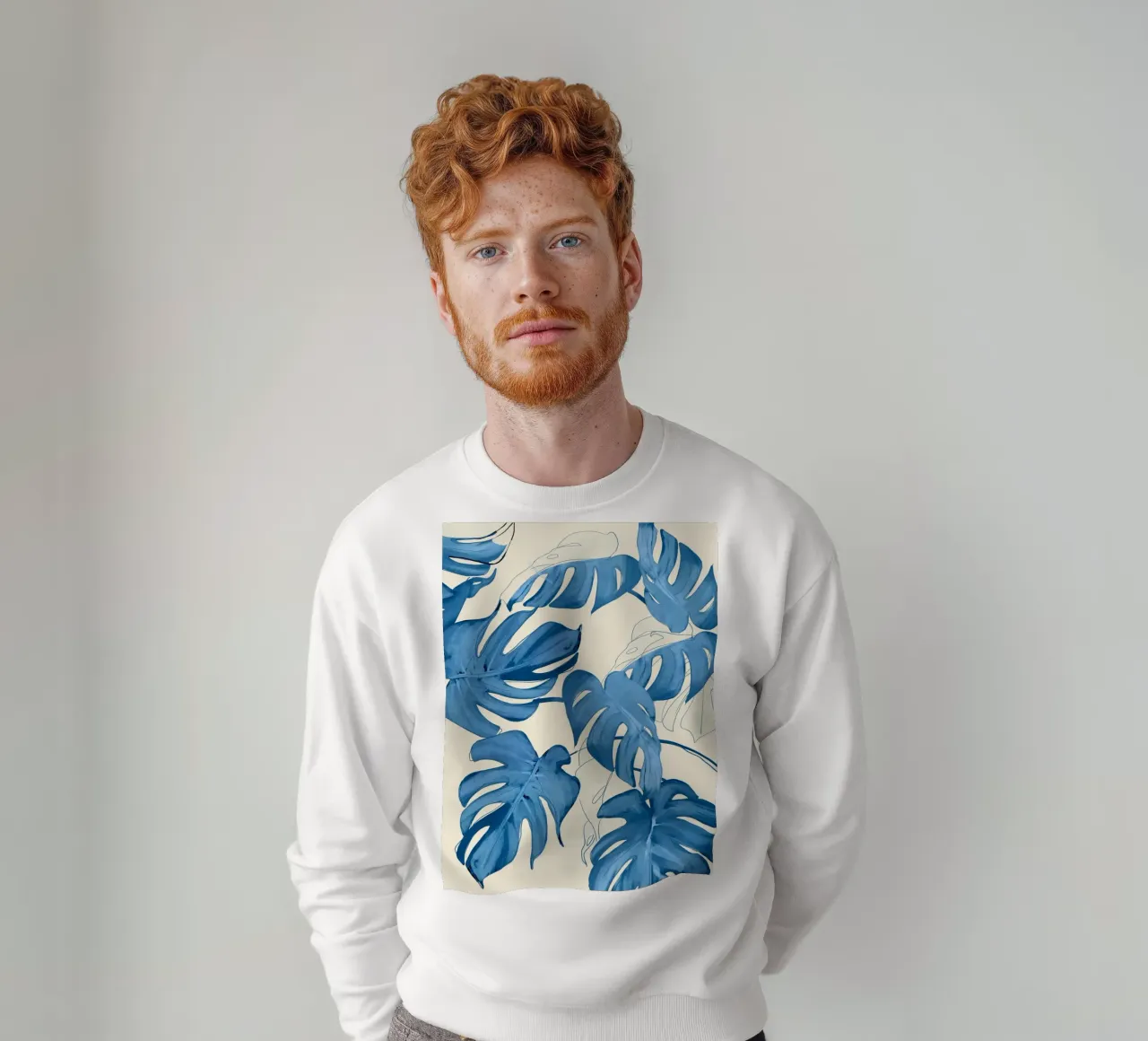 Foglie di Monstera felpa da ThingDesign