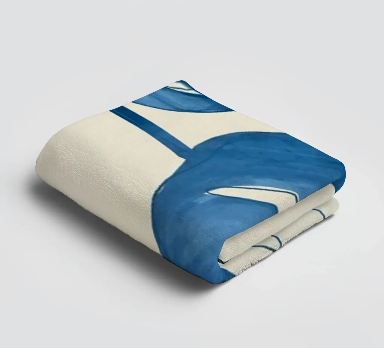 Monstera Leaves towel by ThingDesign