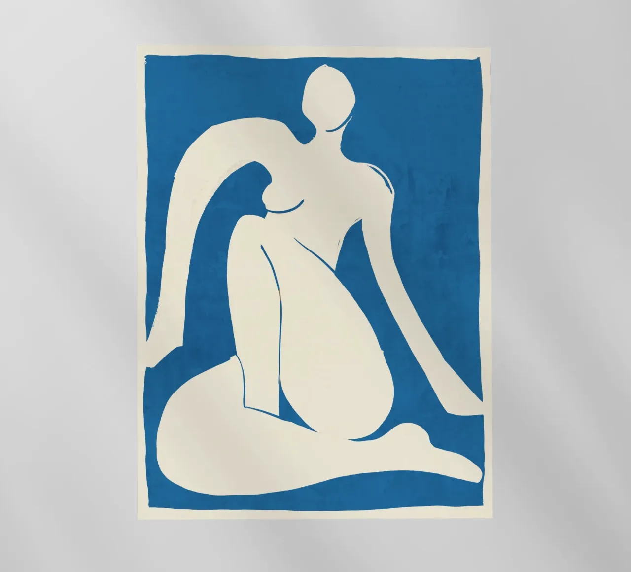 Figura femminile astratta 3 pellicola backlit da ThingDesign